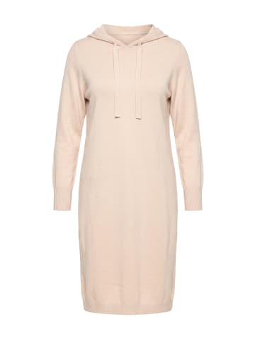 Ulla Popken Midikleid in beige melange