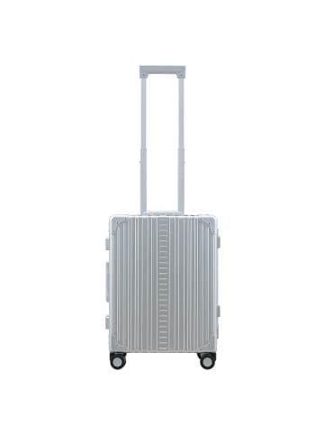 Aleon Traveler Domestic 4-Rollen Kabinentrolley Aluminium 55 cm platinum 1