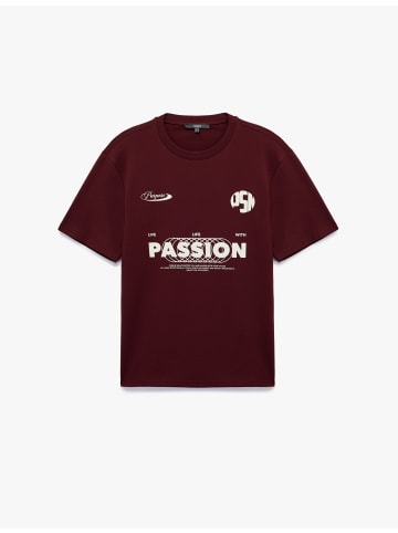 KOTON TSHIRT SS in Bordo