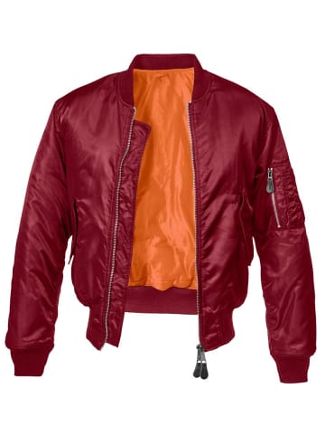 Brandit Jacke "Ma1 Jacket" in Rot