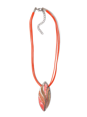 collezione alessandro Kurze Kette " Cleo " in orange