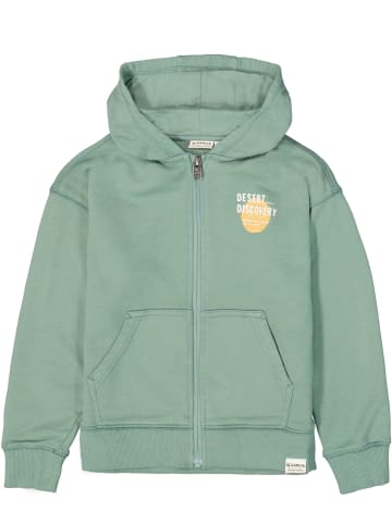 Garcia Kapuzensweatjacke Rückenprint in kelp