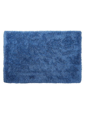 Beliani Shaggy CIDE in Blau - (W) 140 x (H) 7 x (L) 200 cm