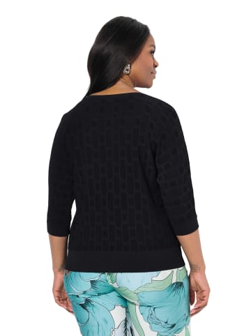 Ulla Popken Pullover in schwarz