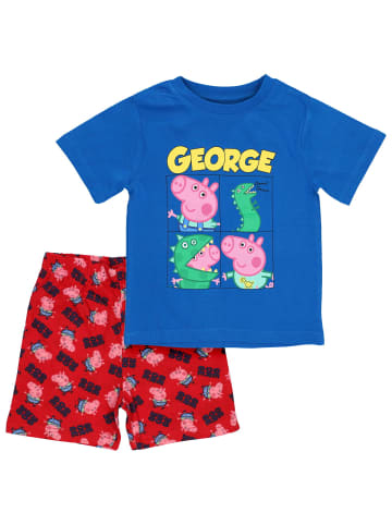 Peppa Pig Schlafanzug Peppa Pig in rot