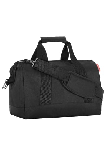 Reisenthel travelling allrounder M - Reisetasche 40 cm (twist maroon) in schwarz