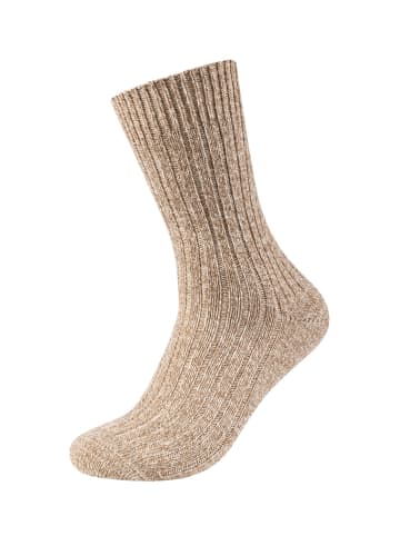 camano Socken 2er Pack warm & cozy in sepia tint