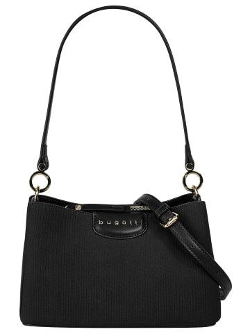 Bugatti Umhängetasche LEAH Kunstfaser in schwarz