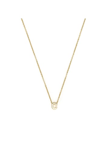 Luxenter necklace with 18-K yellow gold finish - Alphabet
