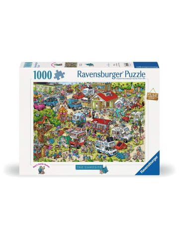 Ravensburger Puzzle 1.000 Teile Der Campingplatz Ab 14 Jahre in bunt