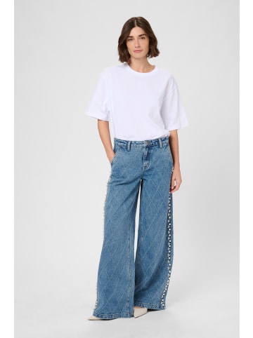 CULTURE Jeans CUalys Straight fit in Light Blue Wash