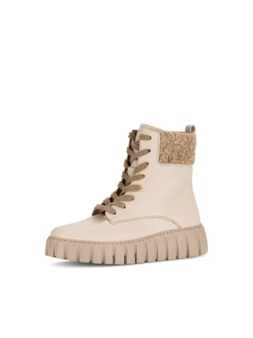 Gabor Comfort Plateau Stiefeletten in creme