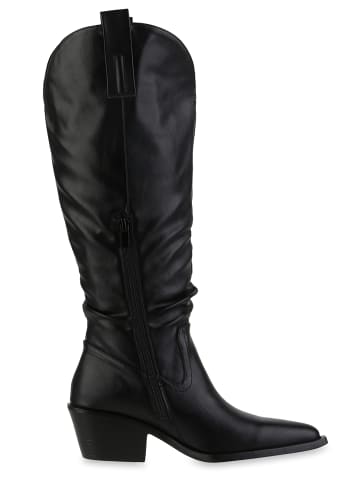 VAN HILL Cowboystiefel Ashley in Schwarz