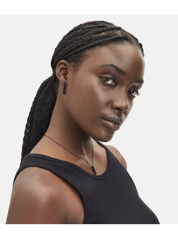 LIEBESKIND BERLIN Halskette The Festive Mini Link Sparkle in schwarz