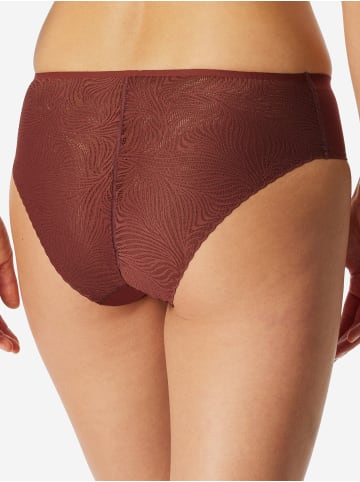 Schiesser Tai-Slip Invisible Soft Lace in burgund