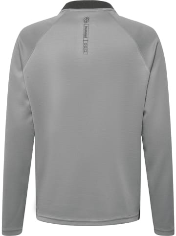 Hummel Kinder Trainingsjacke "Gg12 Action Half Zip Sweat" in Grau