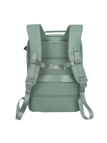 travelite Workfloow Daypack 41 cm Laptopfach in salbei