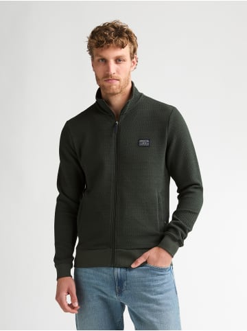 Petrol Industries Sweatshirt mit Zip-Kragen steelcrest in Grün