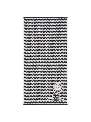Vossen Vossen Handtücher PEANUTS Charlie Brown schwarz - 0004 in schwarz - 0004