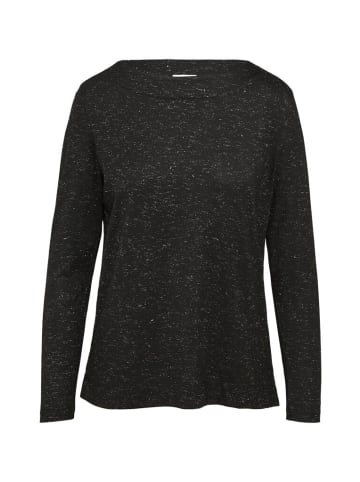 S.OLIVER RED LABEL Langarmshirt in Schwarz
