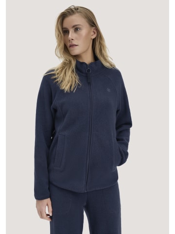 Hessnatur Fleece Jacke in mitternachtsblau