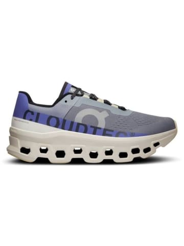 On Laufschuhe Cloudmonster M in Mist/Blueberry