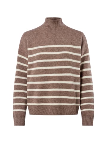 Marie Lund Pullover in melange ecru - 0001