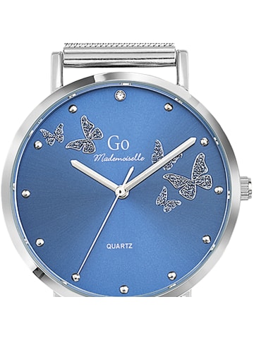 Girl Only Analog-Armbanduhr Girl Only GO in silber mittel (ca. 34mm)