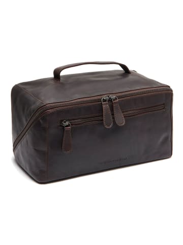 The Chesterfield Brand Trevia Kulturbeutel Leder 29 cm in brown