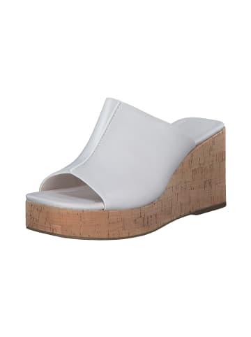 Tamaris Plateau-Pantoletten in white