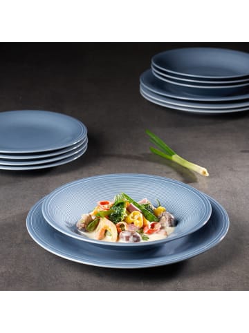 like. by Villeroy & Boch 6er Set Suppenteller Color Loop ø 23,1 cm in Horizon