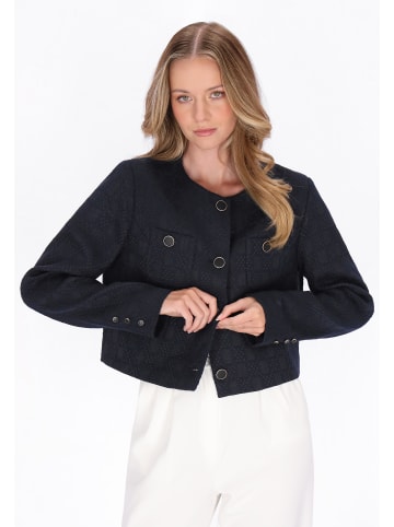 DreiMaster Women Blazer in navy check