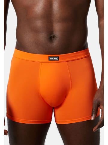 Bruno Banani Retro Short / Pant Micro Simply in Orangerot/Blaugrau