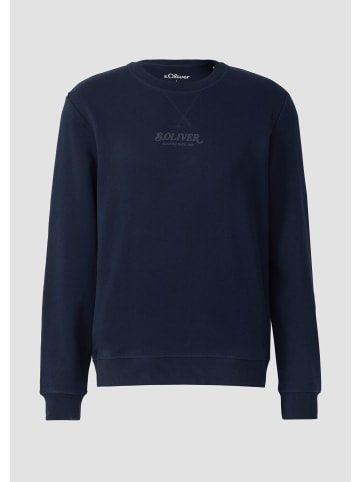 s.Oliver Sweatshirt in 59D1_navy