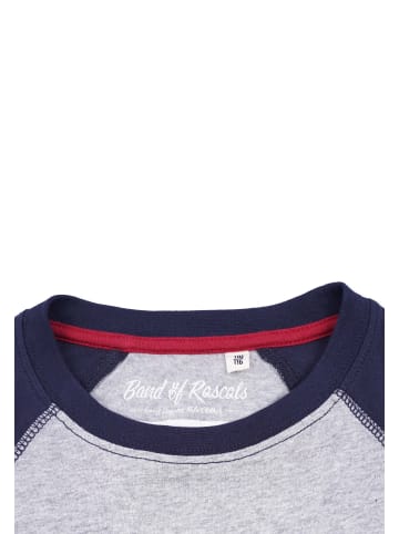 Band of Rascals T-Shirt " Raglan " in blau