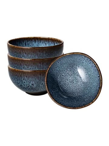 like. by Villeroy & Boch 4er Set Suppenbol Lave in ø 12,8 cm in türkis