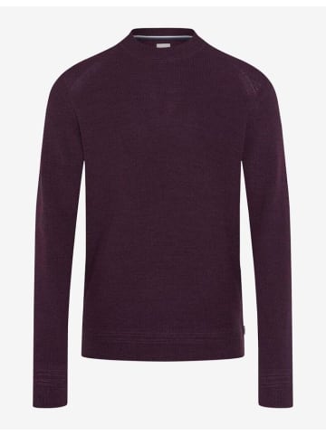 BRAX  Pullover in blackberry