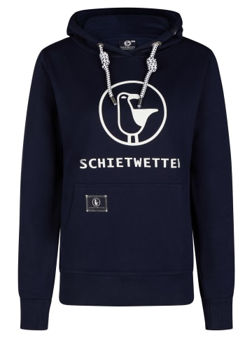 SCHIETWETTER Hoodie Gerti in navy/white