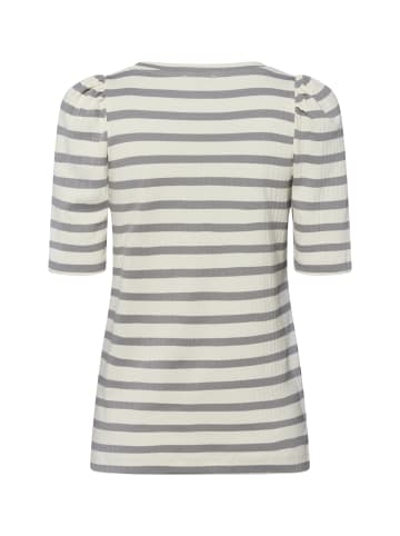 Marie Lund T-Shirt in ecru grau - 0002