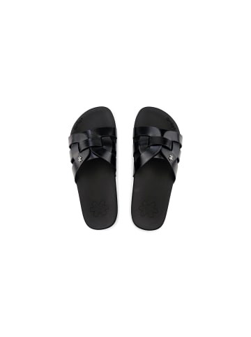 Flip Flop Hausschuh "toscany" in schwarz