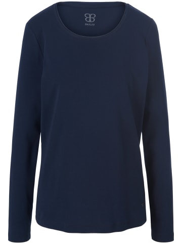 Basler Langarmshirt Cotton in DUNKELBLAU