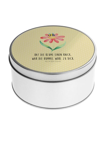 Mr. & Mrs. Panda Erinnerungsbox Hummel Blume mit Spruch in Gelb Pastell