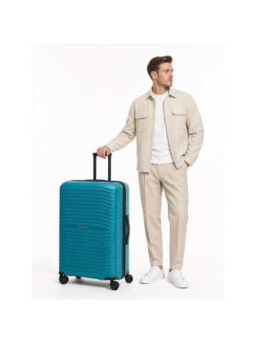 Stratic Shine 4 Rollen Trolley 76 cm petrol