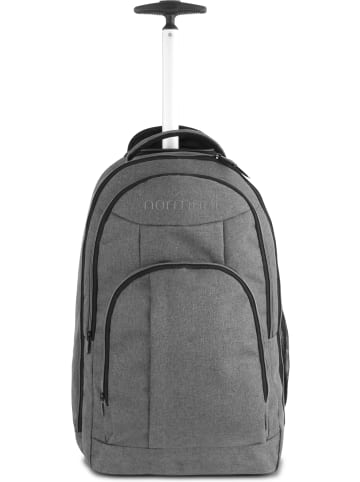 normani Rucksack mit Trolleyfunktion 30 Liter Yori in Grau