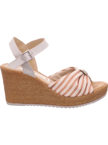Tamaris Keilsandalette in weiß