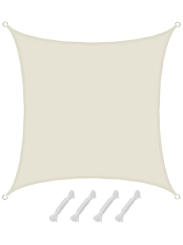 AMANKA Sonnensegel Sonora 300 x 300 cm in beige