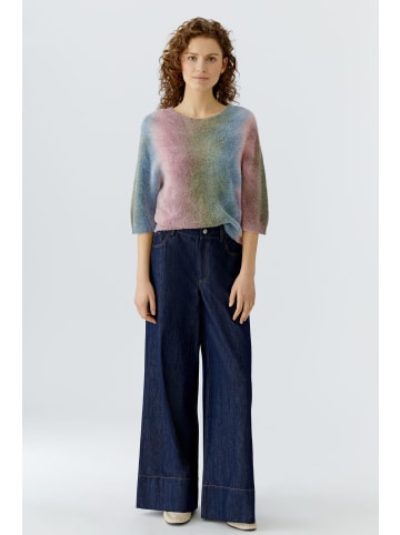 Oui Pullover in khaki red