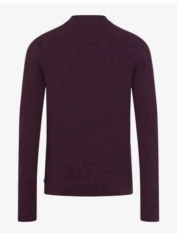 BRAX  Pullover in blackberry