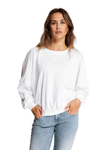 ZHRILL Damen Sweatshirt LUANA in White