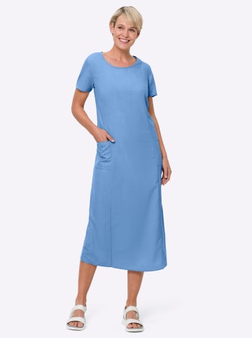 Sieh an! A-Linien-Kleid in himmelblau